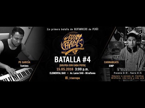 CANNABEATS VS PE GARCÍA | Primera Ronda | Clan  BumBack | RaProduccionesHH