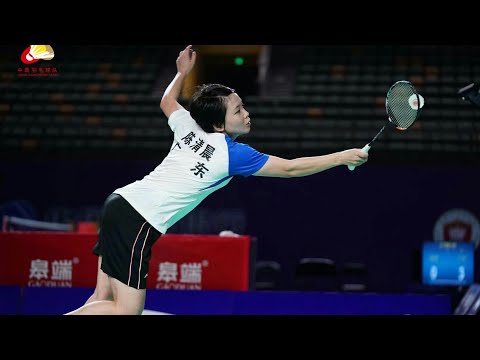 Li Wenmei/Zheng Yu vs Chen Qingchen/Feng Xueying | 2021 Chinese National Games Qual