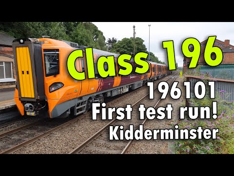 WMT 196101 first test run! Kidderminster