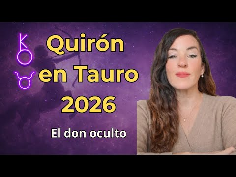 Are you ready? Chiron enters Taurus in 2026