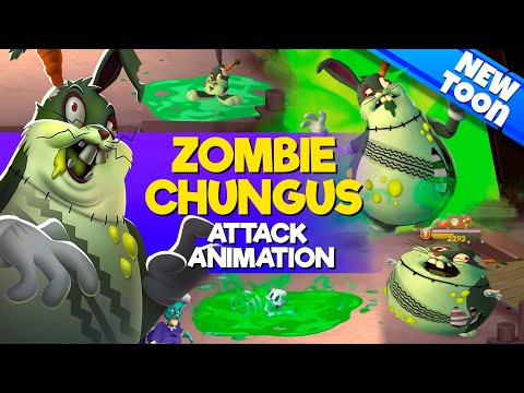 ATTACK ANIMATION I Zombie Chungus | Looney Tunes World of Mayhem