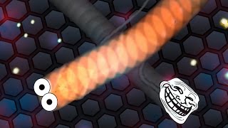 PASSO ATTRAVERSO LA GENTE CON LA SKIN INVISIBILE!!!!!!! SLITHER.IO [FLANE]