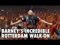 Raymond Van Barneveld S INCREDIBLE Rotterdam Walk On