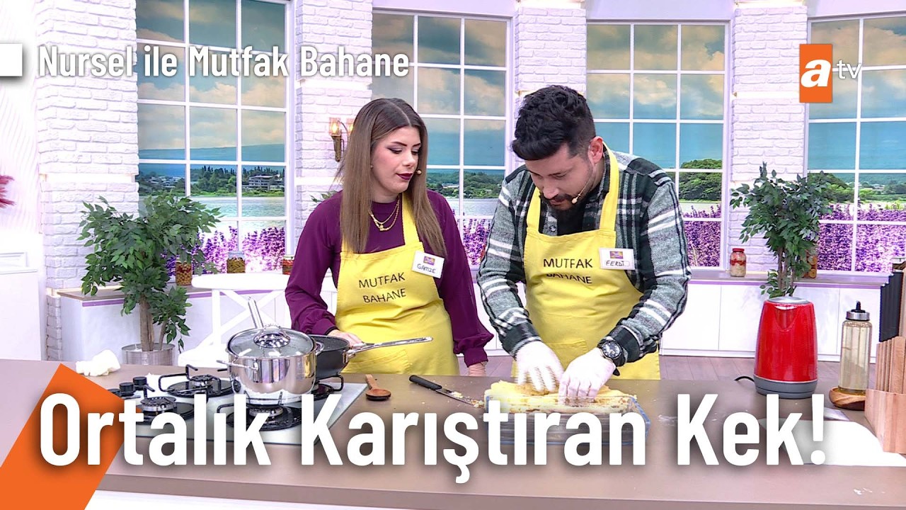 Gamze'nin dağılan keki ortalığı karıştırdı! - Nursel ile Mutfak Bahane 12 Mart 2026