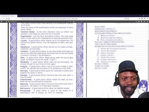 Police Quest 2  First Play-through Part 1 of 4