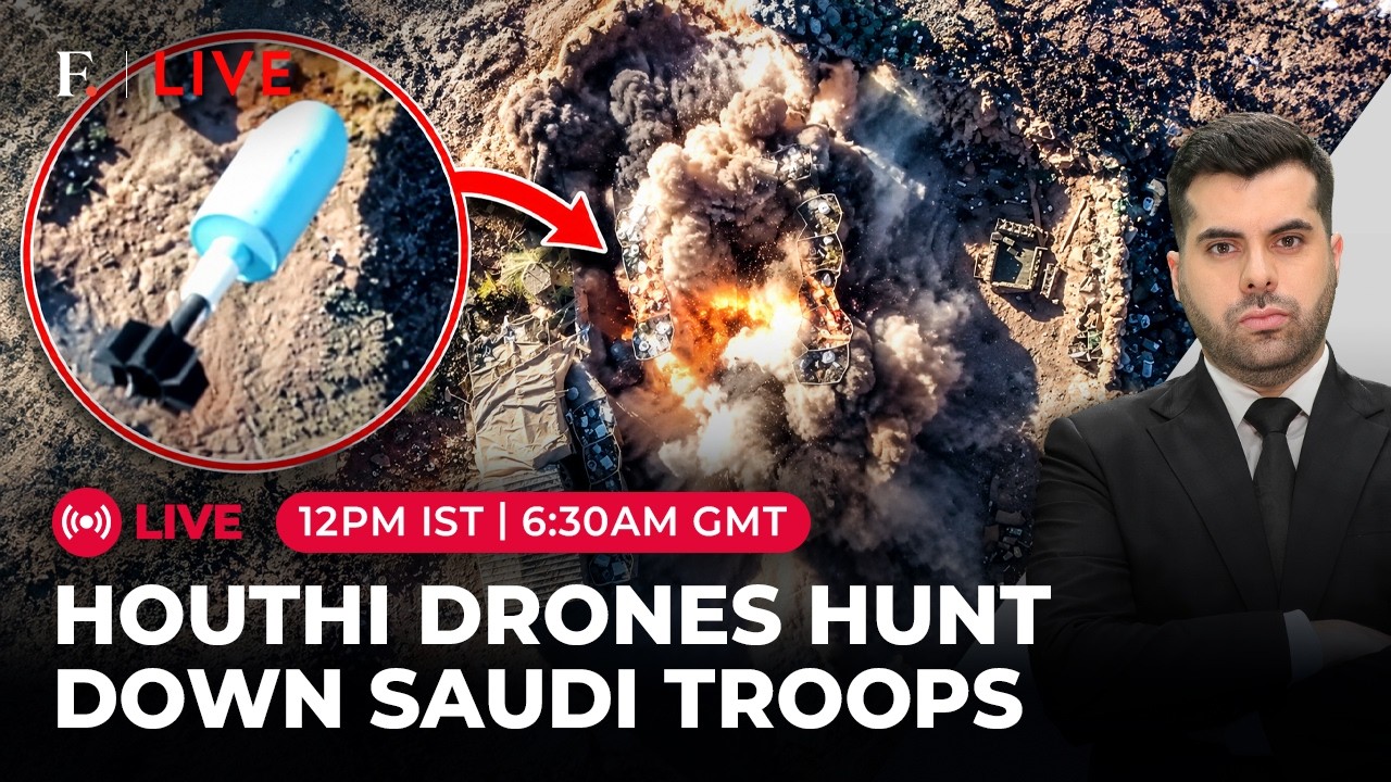 LIVE | On Cam: Houthis Track and Strike Saudi Troops With Rajoum Drones | Firstpost Live