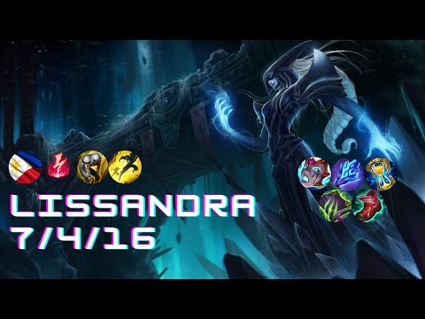 This Champ is a Secret OP in Support Role "Lissandra vs. Lulu Support" (Gameplay Highlight)