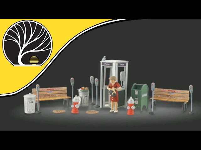 Street Accessories - HO Scale Video