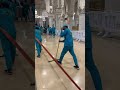 Cleaning In Masjid Al Haram Khana Kaba Makkah Safai Video