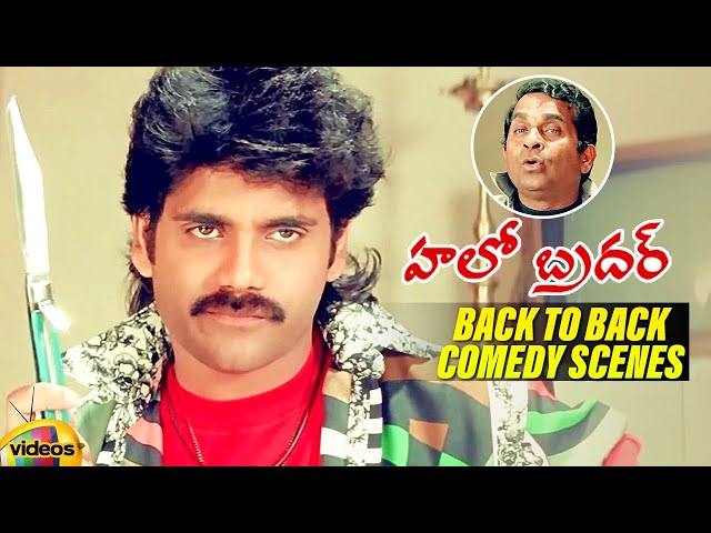 Hello Brother Movie Back To Back Comedy Scenes | Nagarjuna | Brahmanandam | Ali | Mango Videos