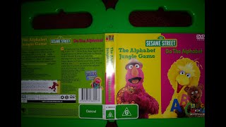 123 Sesame Street Home Video The Alphabet Jungle Game And Do The Alphabet DVD Australian 2006
