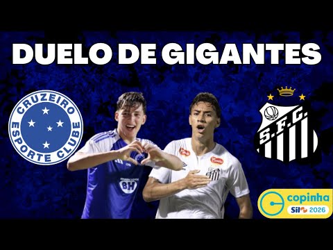 OITAVAS DA COPINHA: Alerta de Jogaço! O reencontro histórico entre Cruzeiro e Santos!