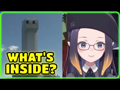 Takomachi Ch. - Ina is Shocked when Visiting Ame's Nuko in Minecraft | Hololive EN