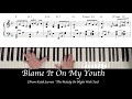 Blame It On My Youth - Kieth Jarrett | Transcription | Jazz Piano | 키스자렛 | 솔로피아노 | 재즈 | 윤지희 |