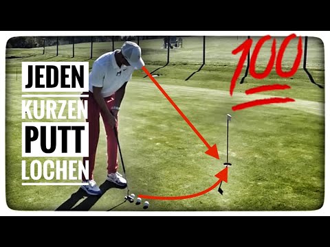 Golf - so lochst du alle kurzen Putts