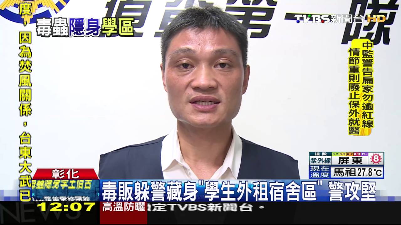 毒販躲警藏身「學生外租宿舍區」　警攻堅