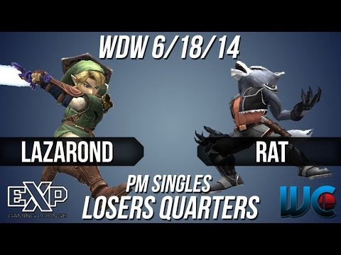 WDW 6/18/14 - Lazarond (Link) vs. Rat (Wolf) PM Losers Quarters