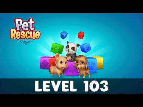 Pet Rescue Saga Level 103 (No Boosters)