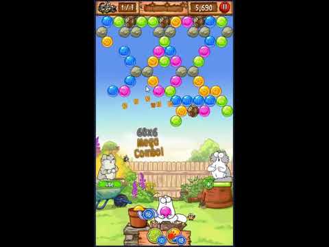 Simon's Cat Pop Time Level 463 - NO BOOSTERS 😺 | SKILLGAMING ✔️