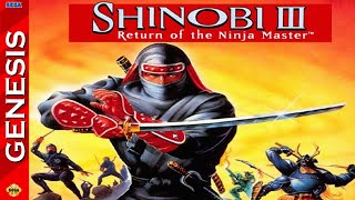 Shinobi III: Return of the Ninja Master (Genesis/MegaDrive) Retro Game Review - Mighty Retro