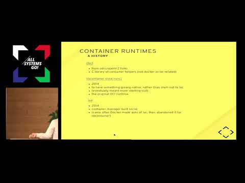 Container Runtimes: draw some lines