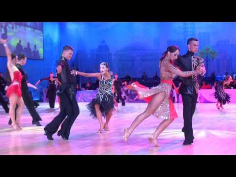 00164 Кубок Русских царей 8 января 2017 WDSF Open Youth Latin 1/4 F