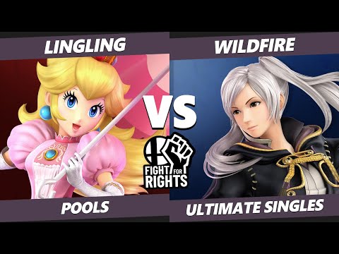 FFR East Ultimate Pools - Wildfire (Robin) Vs. 16b | LingLing (Peach) SSBU Singles