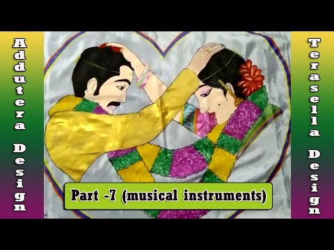 Terasella/Addutera Designs for Indian Wedding Collection-Hand Painted By Komali Part-7.