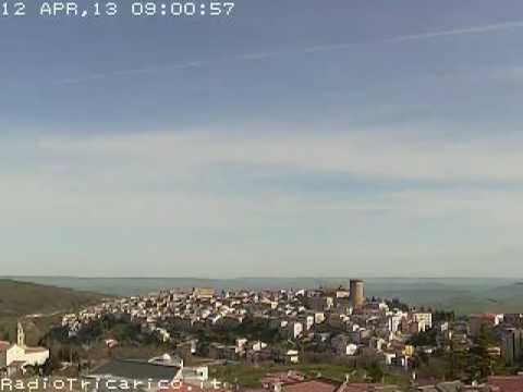 Tricarico, Matera, Italy - Time lapse del 12 Aprile 2013