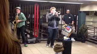 Lucky Chops - Amazing Street Performers in New York Subway