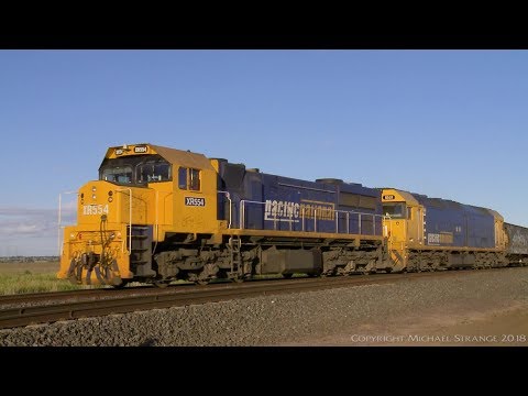 Broad Gauge Pacific National Grain Train - PoathTV Australian Railways