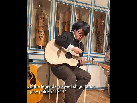 If the legendary Swedish folk guitarists play polska "1814"