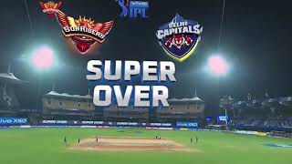SRH vs DC Super over | IPL 2021 Super over dc vs srh