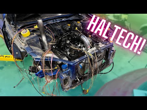 Starting The Haltech R3 Wiring On The Drag WRX Build