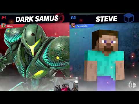 NBH Smash Online Bi-Weekly 3 Winners Semifinals - Noggod (Steve) vs PsychoMyko (Dark Samus)