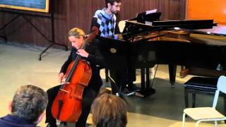 Brahms Sonata 2 Op. 99 mov. 1 - live