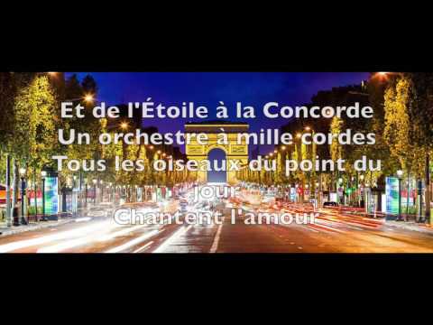 Joe Dassin - Champs-Élysées [Paroles]