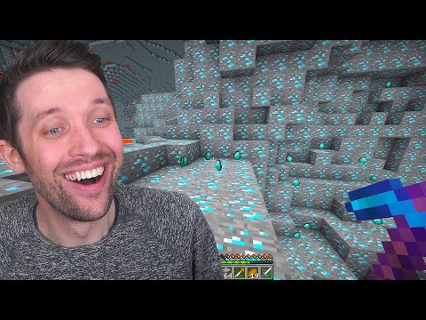 Minecraft, but with DIAMOND DIMENSION..