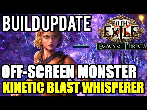 [PoE 1] This Skill is BUSTED! Kinetic Blast of Clustering Whisperer Day 1 Update | Legacy of Phrecia