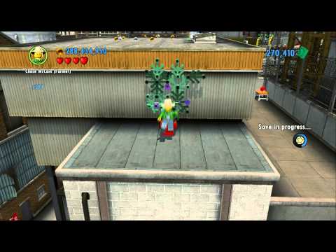 LEGO City Undercover 100% Guide - Auburn (Overworld Area) - All Collectibles