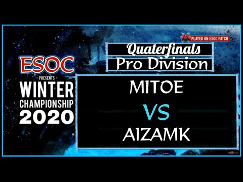 [AoE3] Aizamk vs Mitoe (Bo7) — Pro Division Quarterfinals — ESOC Winter Championship 2020