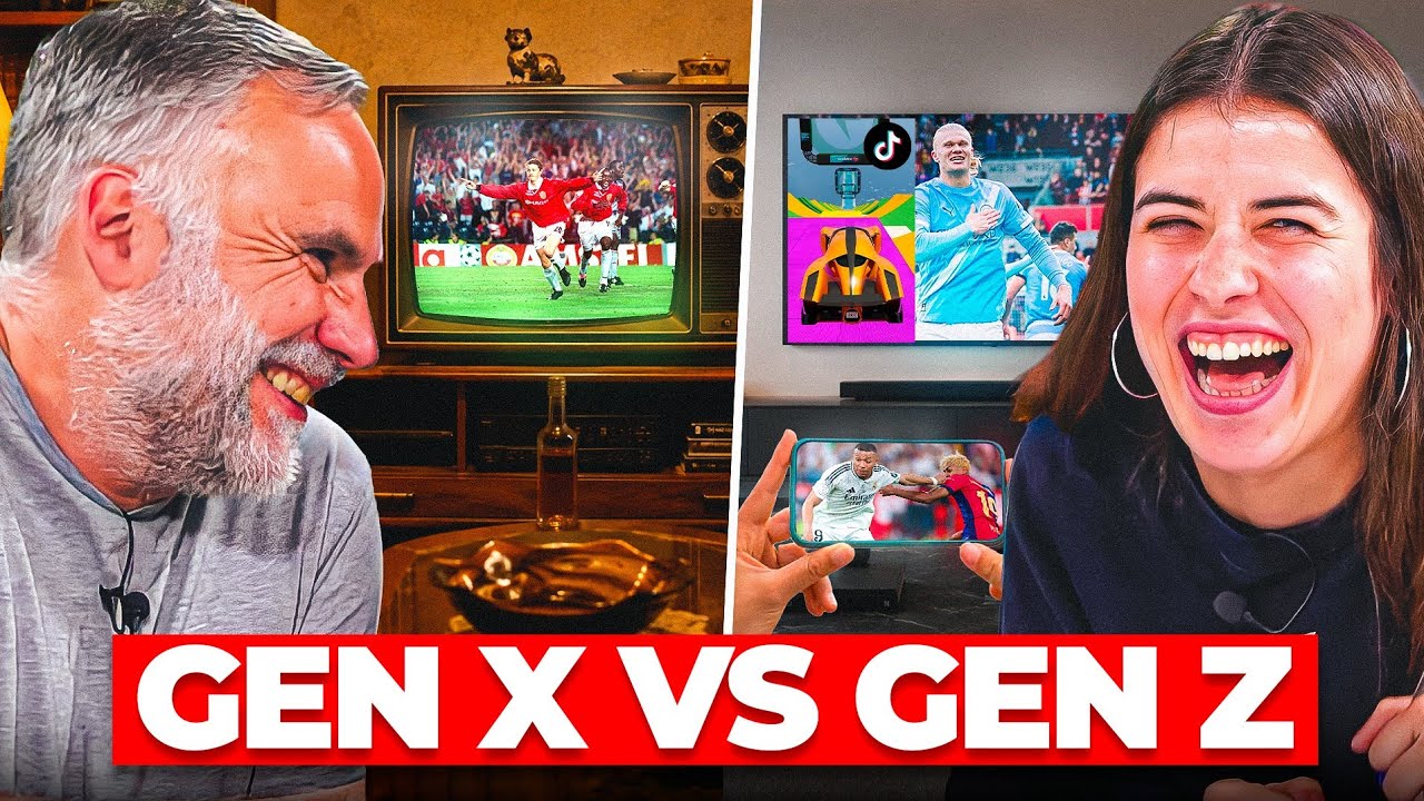 GENERACIÓN X VS GENERACIÓN Z: CÓMO VEN EL FÚTBOL POR TELEVISIÓN