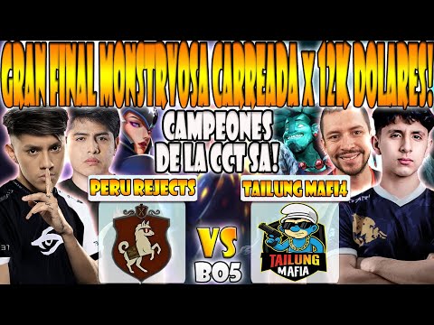 PERU REJECTS vs TAILUNG MAFIA [BO5]GRAN FINAL-PARKER, DARKMAGO VS OSITO-CCT SEASON 2:SA SERIES1-DOTA
