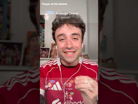 CHIESA MOTM PERFORMANCE 😍🇮🇹👏