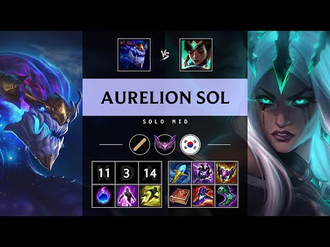 Aurelion Sol Mid vs Karma - KR Master Patch 25.06