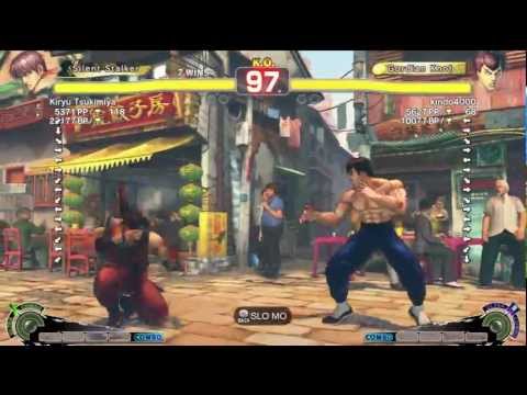 Kiryu Tsukimiya (Guy) vs Kindo (Fei Long) - AE 2012 Match *720p*