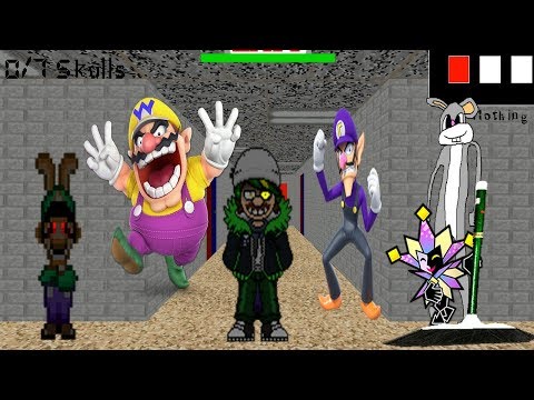 Luigi Fan Exe's Basics DLC - Baldi's Basics V1.4.1 Mod