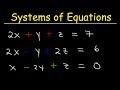Solving Systems Of Equations With 3 Variables Word Problems