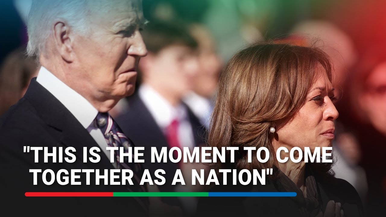 Biden, Harris honor veterans in first event after US election loss | ABS-CBN News
