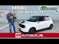 Honda e rijtest: kun je DRIFTEN met deze auto?!
